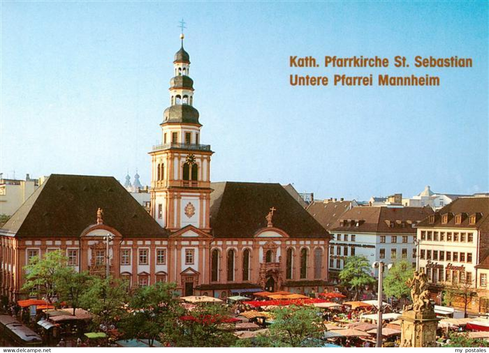 73886245 Mannheim Kath Pfarrkirche St Sebastian Untere Pfarrei Mannheim - Mannheim