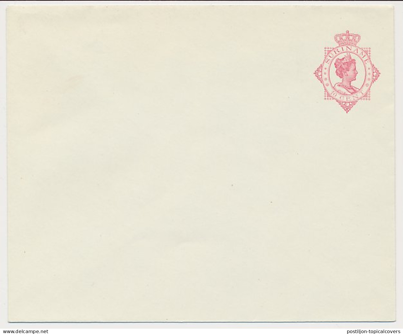 Suriname Envelop G. 15 - Surinam ... - 1975