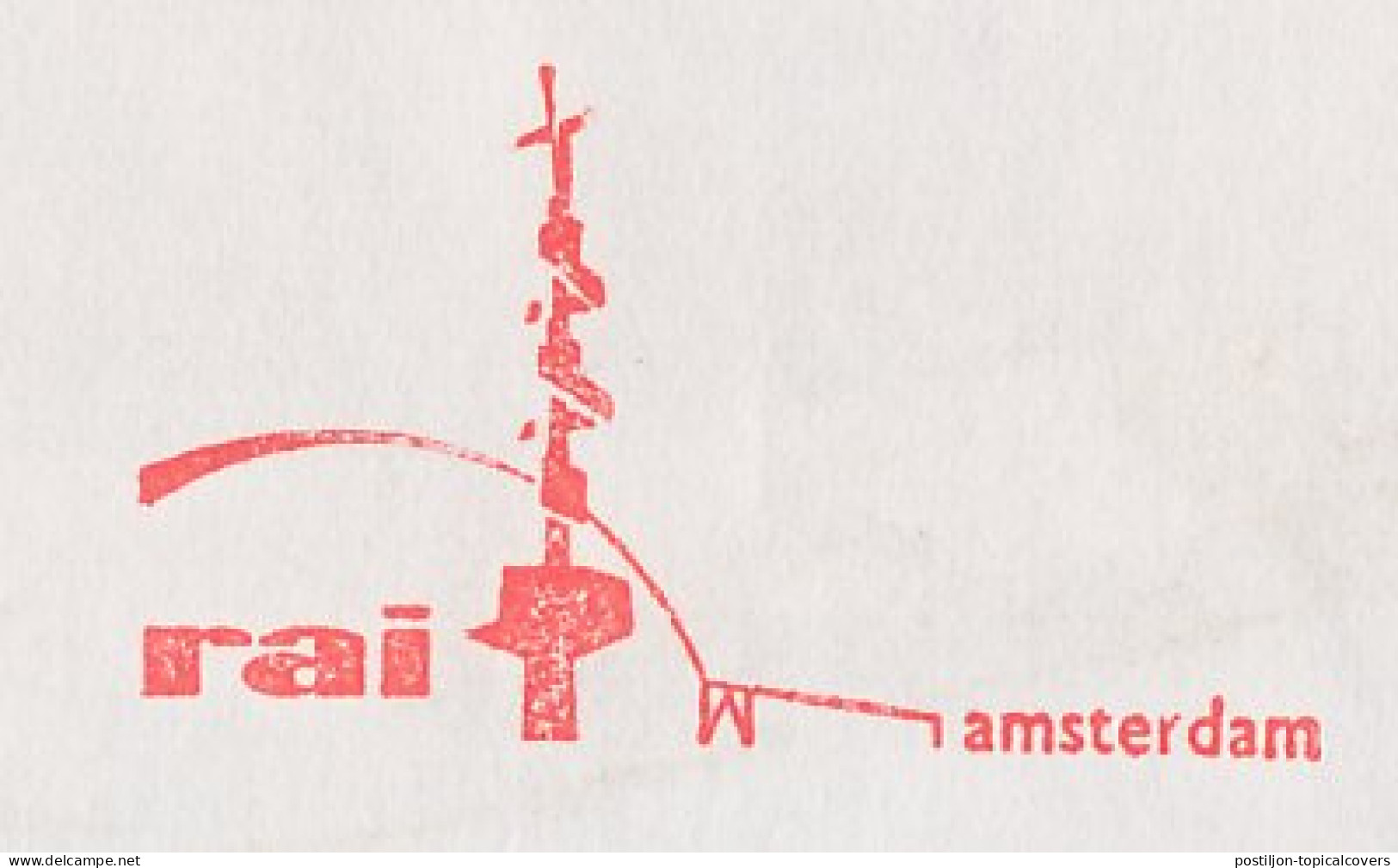 Meter Cover Netherlands 1982 Rai - Exhibition Building - Amsterdam - Non Classés