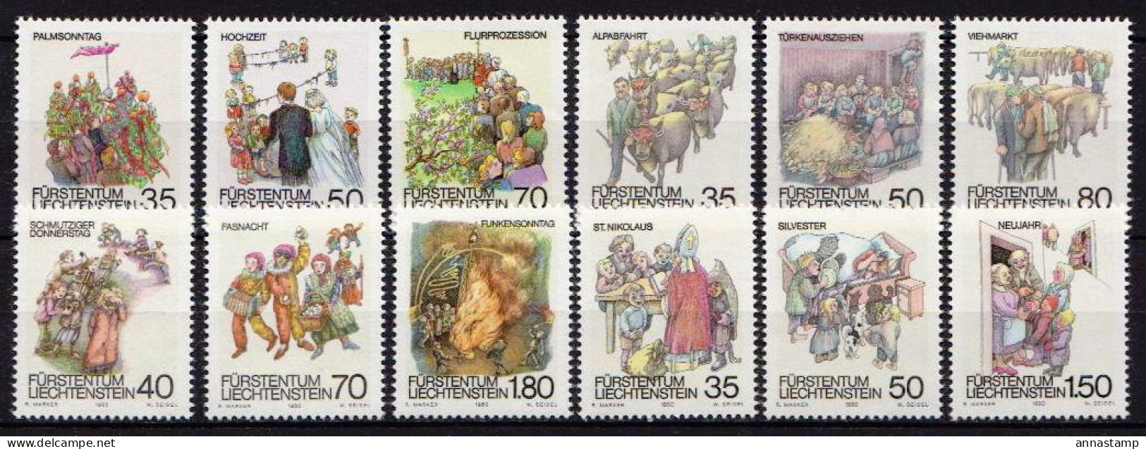 Liechtenstein MNH Sets - Andere & Zonder Classificatie