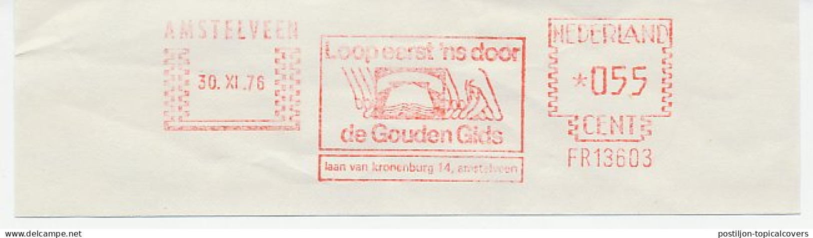 Meter Cut Netherlands 1976 Yellow Pages - Thelephone - Non Classés