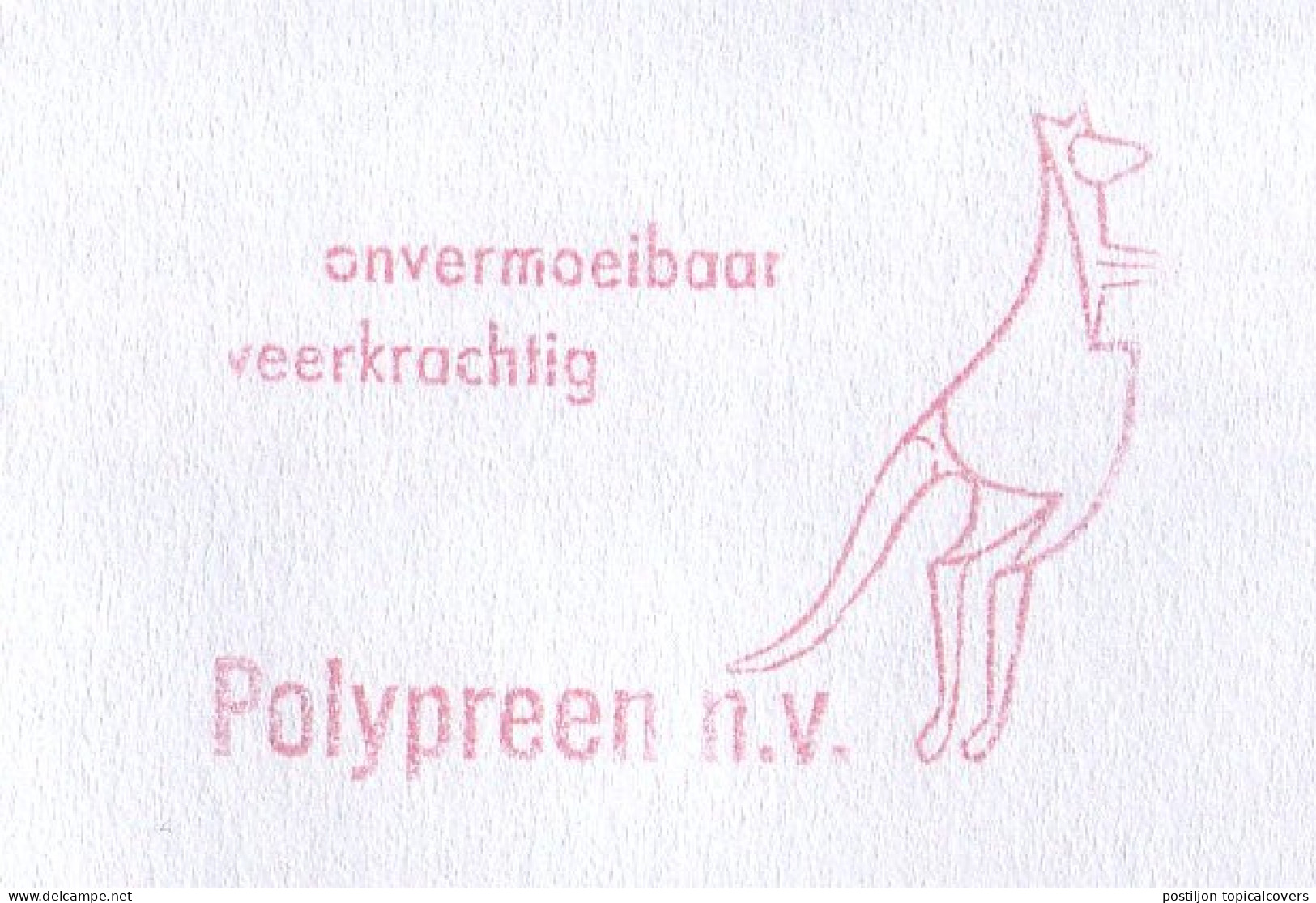 Meter Cover Netherlands 1994 Kangaroo - Other & Unclassified