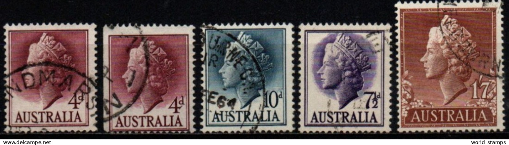 AUSTRALIE 1957 O - Usados