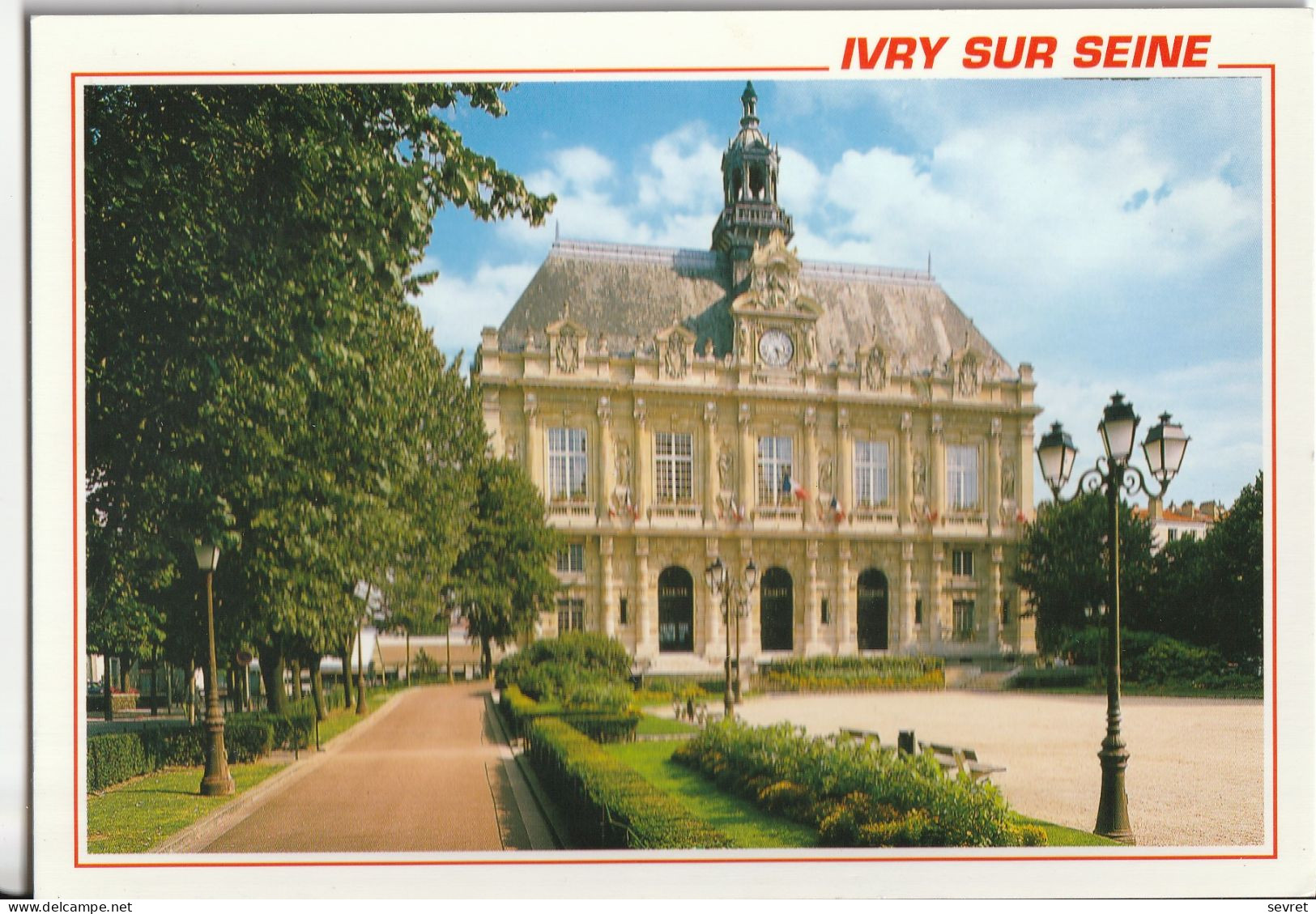 IVRY SUR SEINE.  - L'Hôtel De Ville. Cliché Pas Courant - Ivry Sur Seine