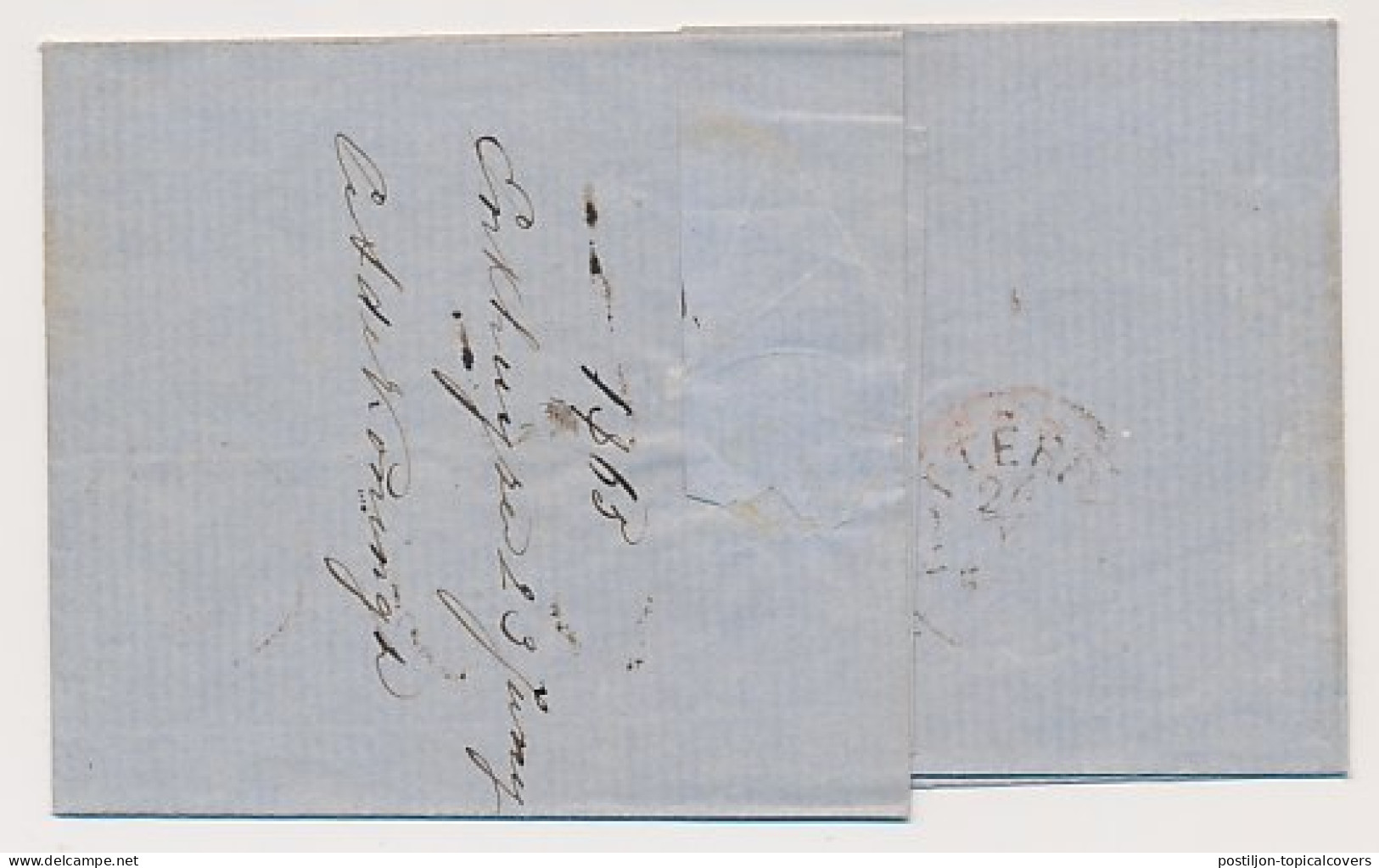 Enkhuizen - Rotterdam 1865 - ...-1852 Prephilately