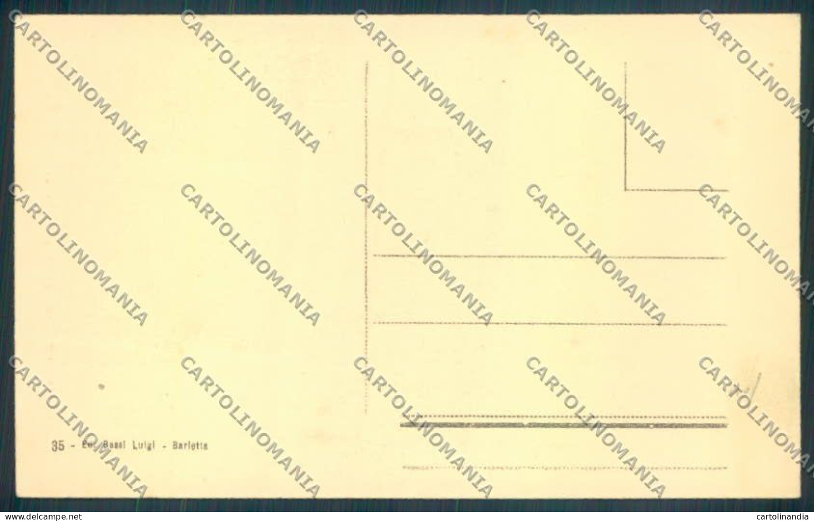 Bari Barletta Lapide Disfida Cartolina ZB6040 - Bari