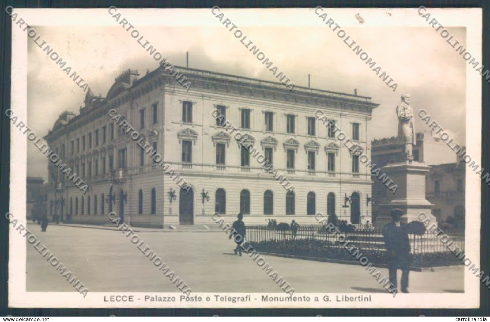 Lecce Città Poste E Telegrafi Foto Cartolina ZB6128 - Lecce