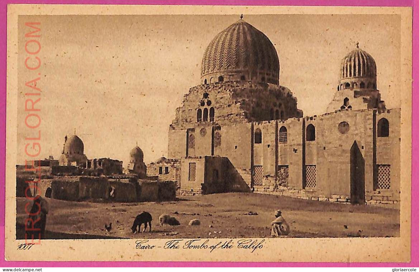 Ag2985 - EGYPT - VINTAGE POSTCARD - Cairo, The Tombo Of The Califo - Le Caire