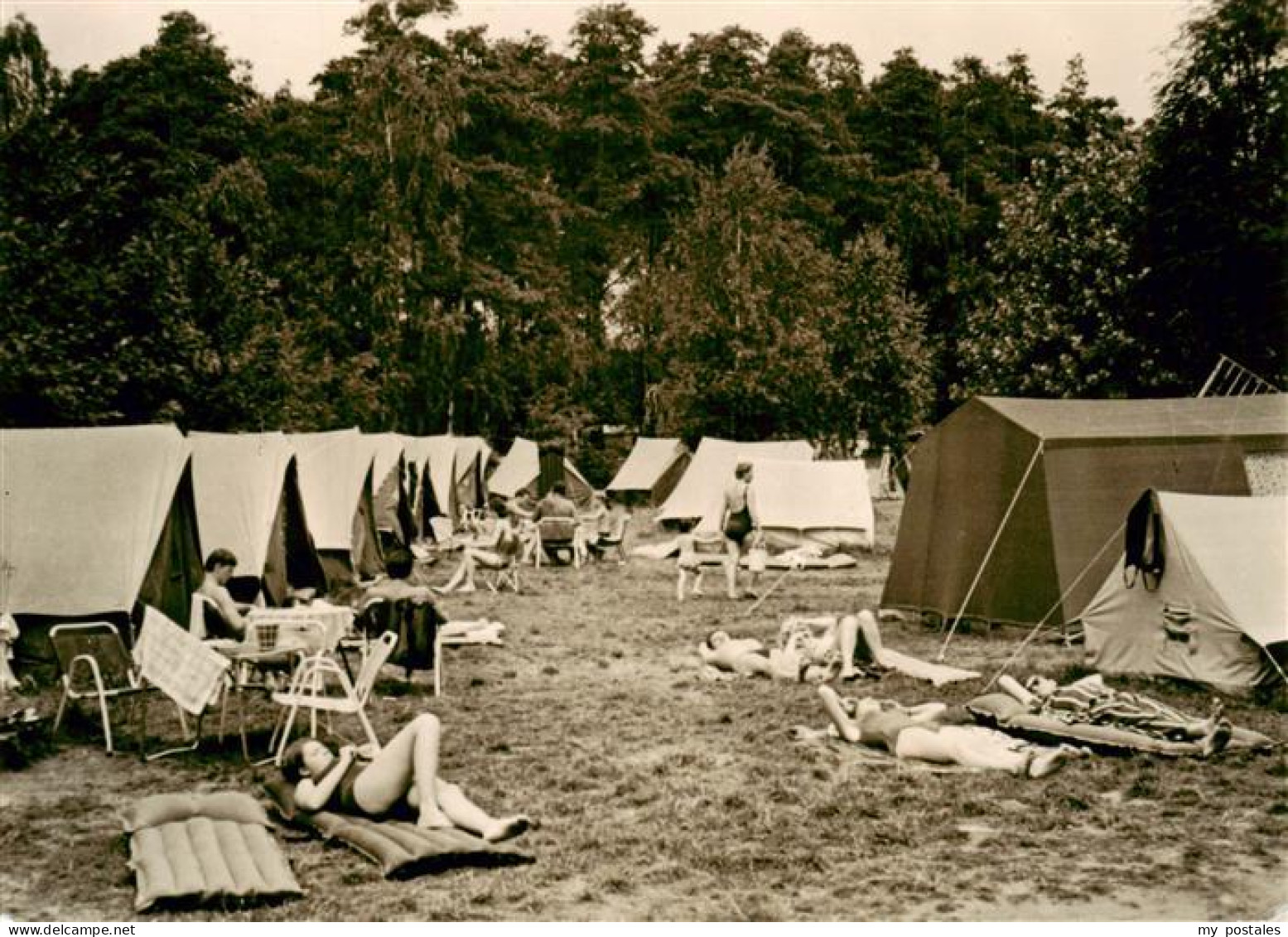 73886074 Deutschbaselitz Kamenz Zeltplatz Am Waldbad  - Kamenz