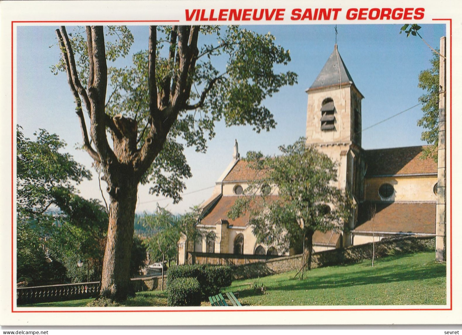 VILLENEUVE  SAINT GEORGES -  L'Eglise Saint Georges - CPM - Villeneuve Saint Georges