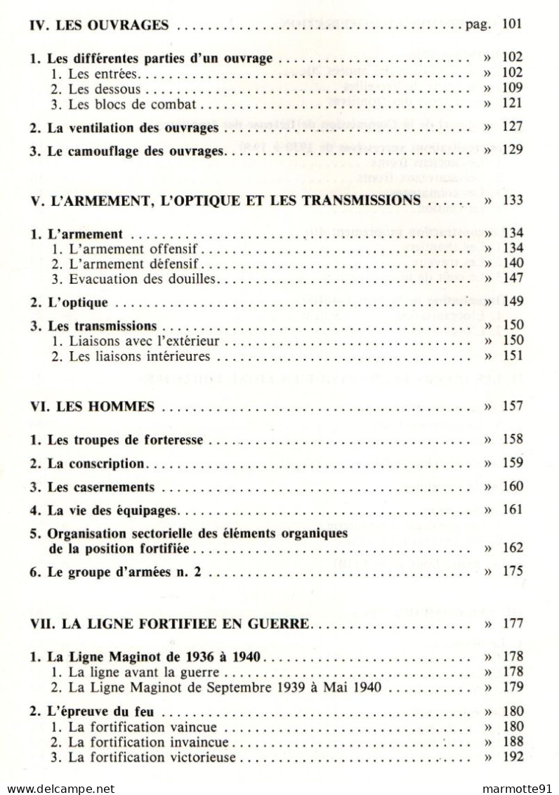 LA LIGNE MAGINOT CE QU ELLE ETAIT CE QU IL EN RESTE  PAR J.Y. MARY - 1939-45