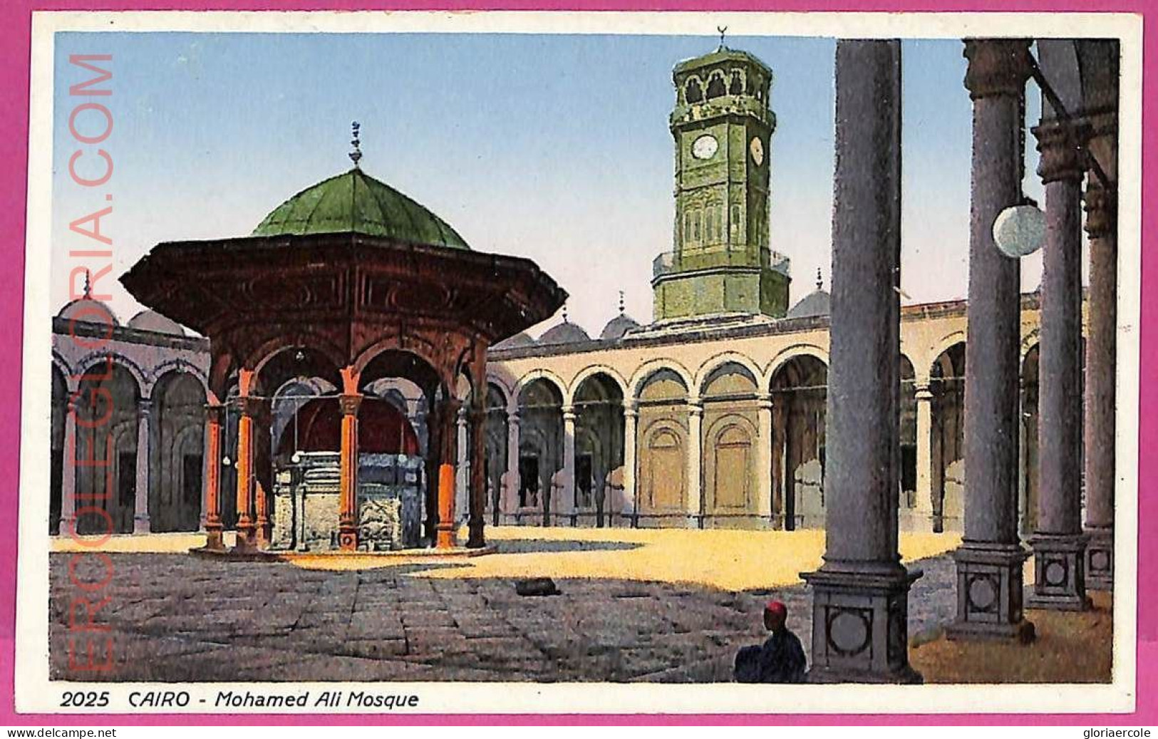 Ag2988 - EGYPT - VINTAGE POSTCARD - Cairo, Mohamed Ali Mosque - Kairo