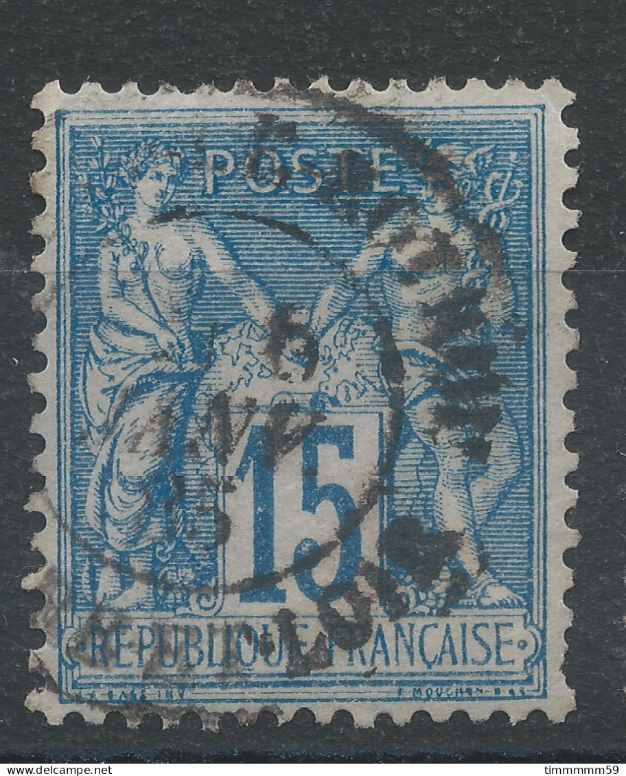 Lot N°82745   N°90, Oblitéré Cachet à Date De NOGENT Le ROTROU "EURE Et LOIR" - 1876-1898 Sage (Tipo II)
