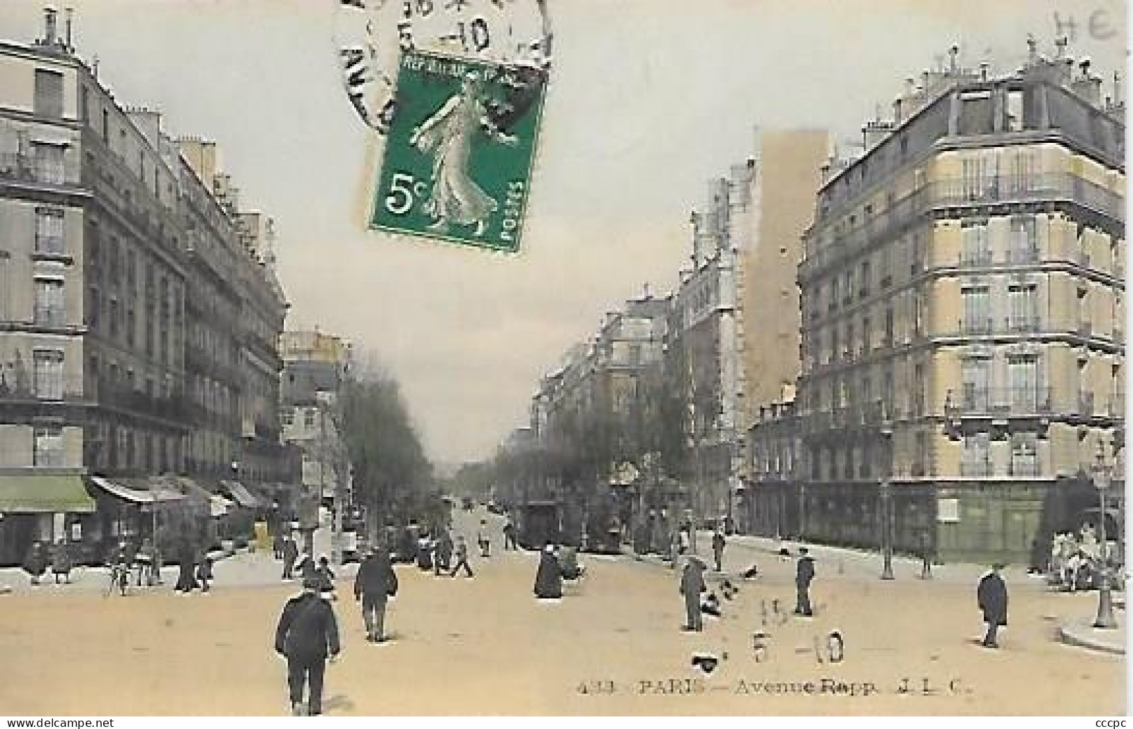 CPA Paris Avenue Rapp - Arrondissement: 07