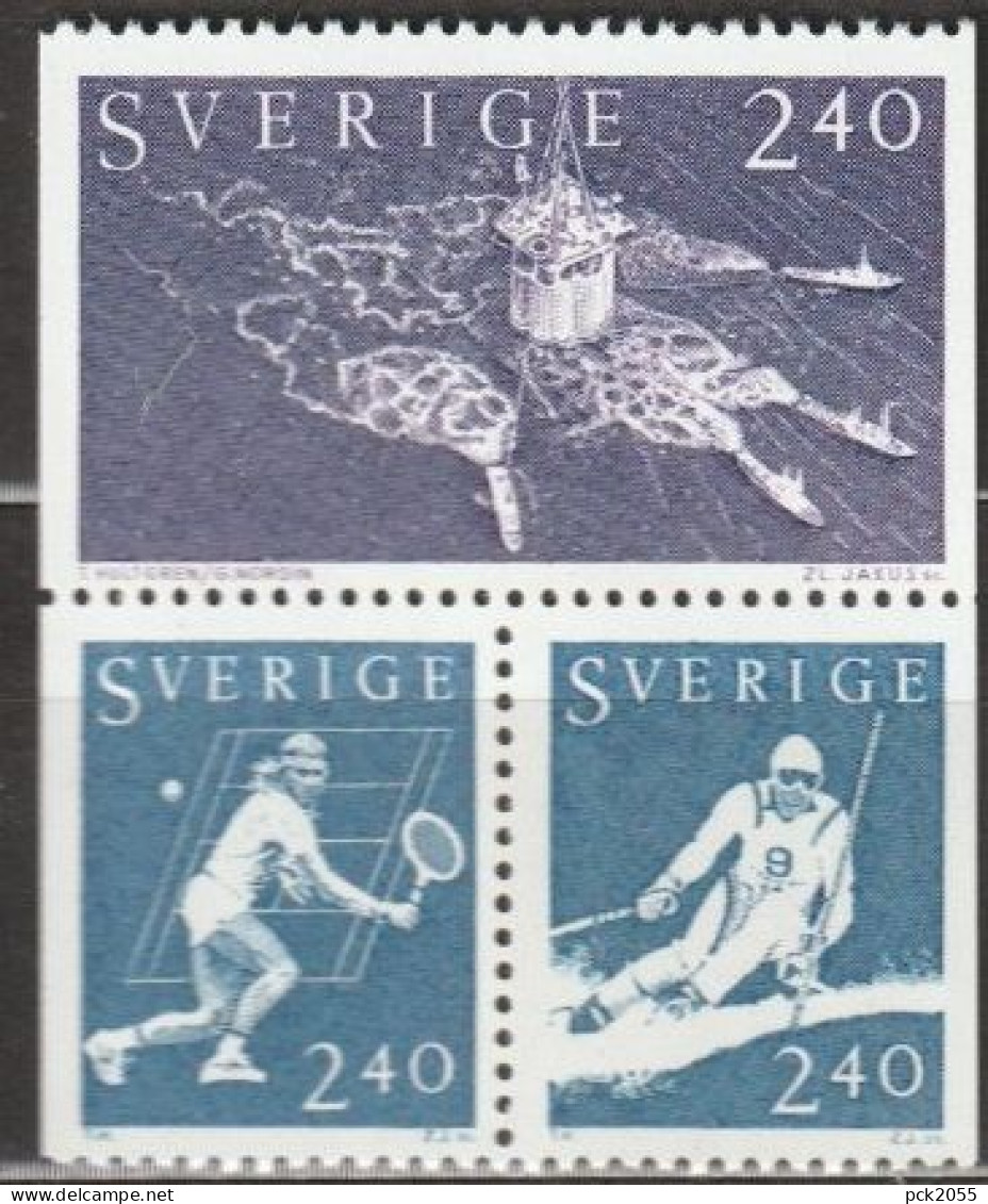 Schweden 1981 Mi-Nr.1163 - 1165 ** Postfrisch Schweden In Der Welt ( 7719 ) - Ongebruikt