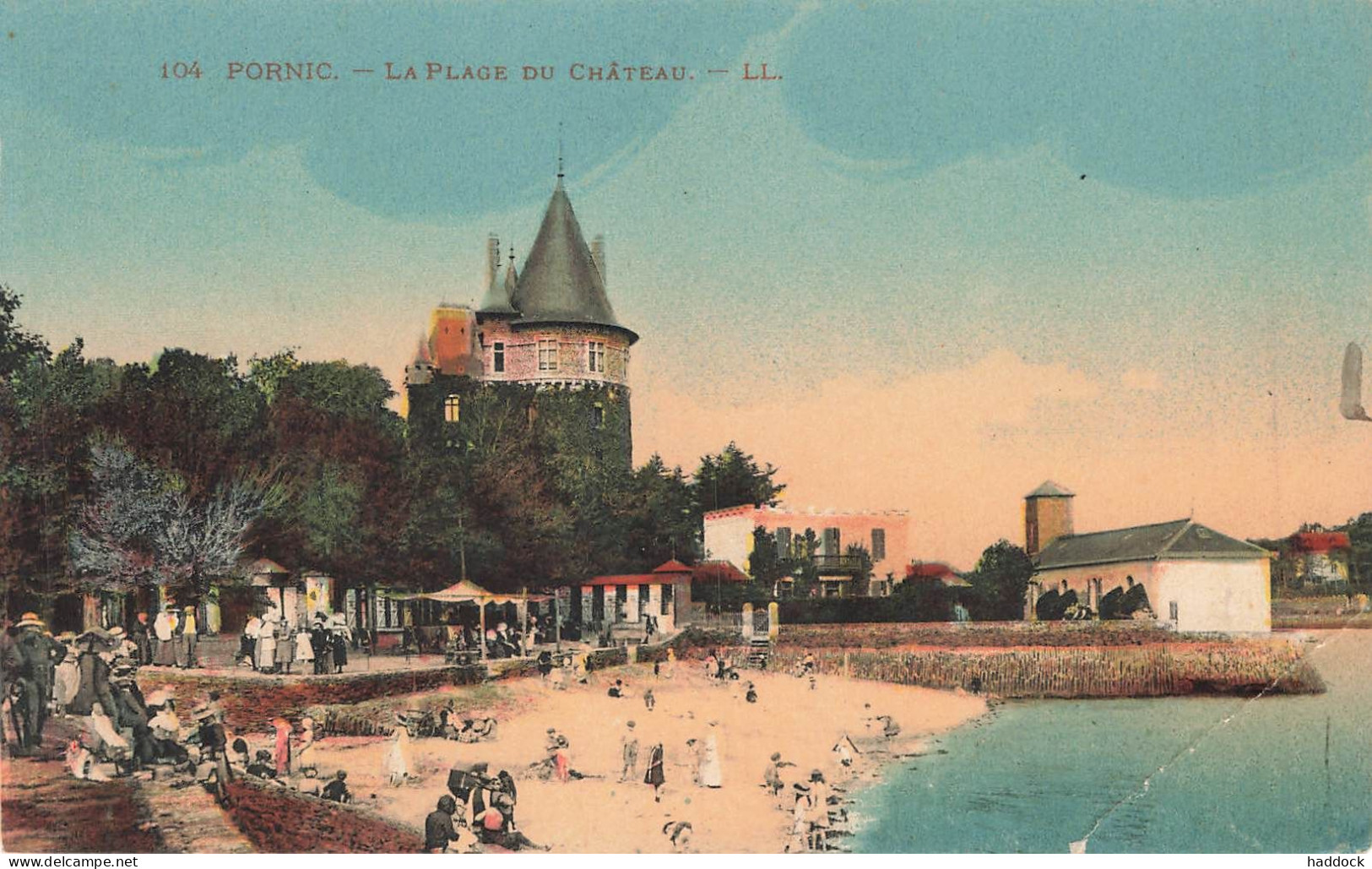 PORNIC : LA PLAGE DU CHATEAU - Pornic