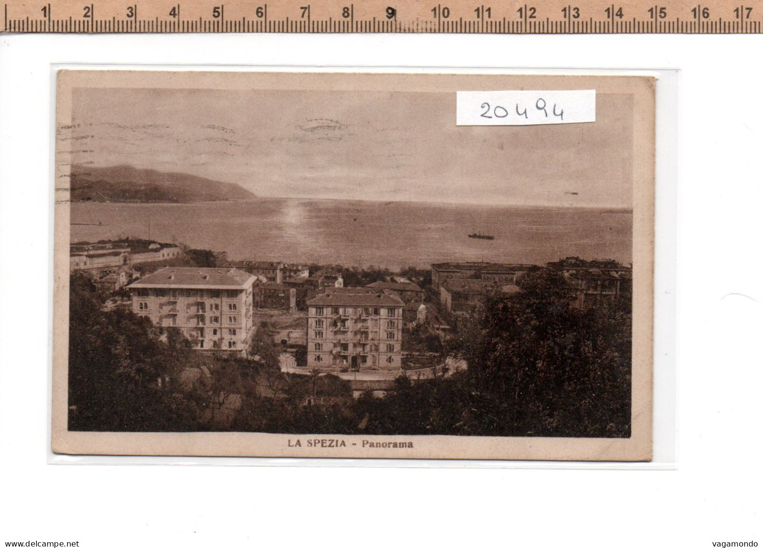 20494  LA SPEZIA PANORAMA 1928 - La Spezia