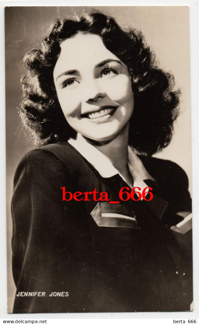 Jennifer Jones Actress Original Real Photo - Actors