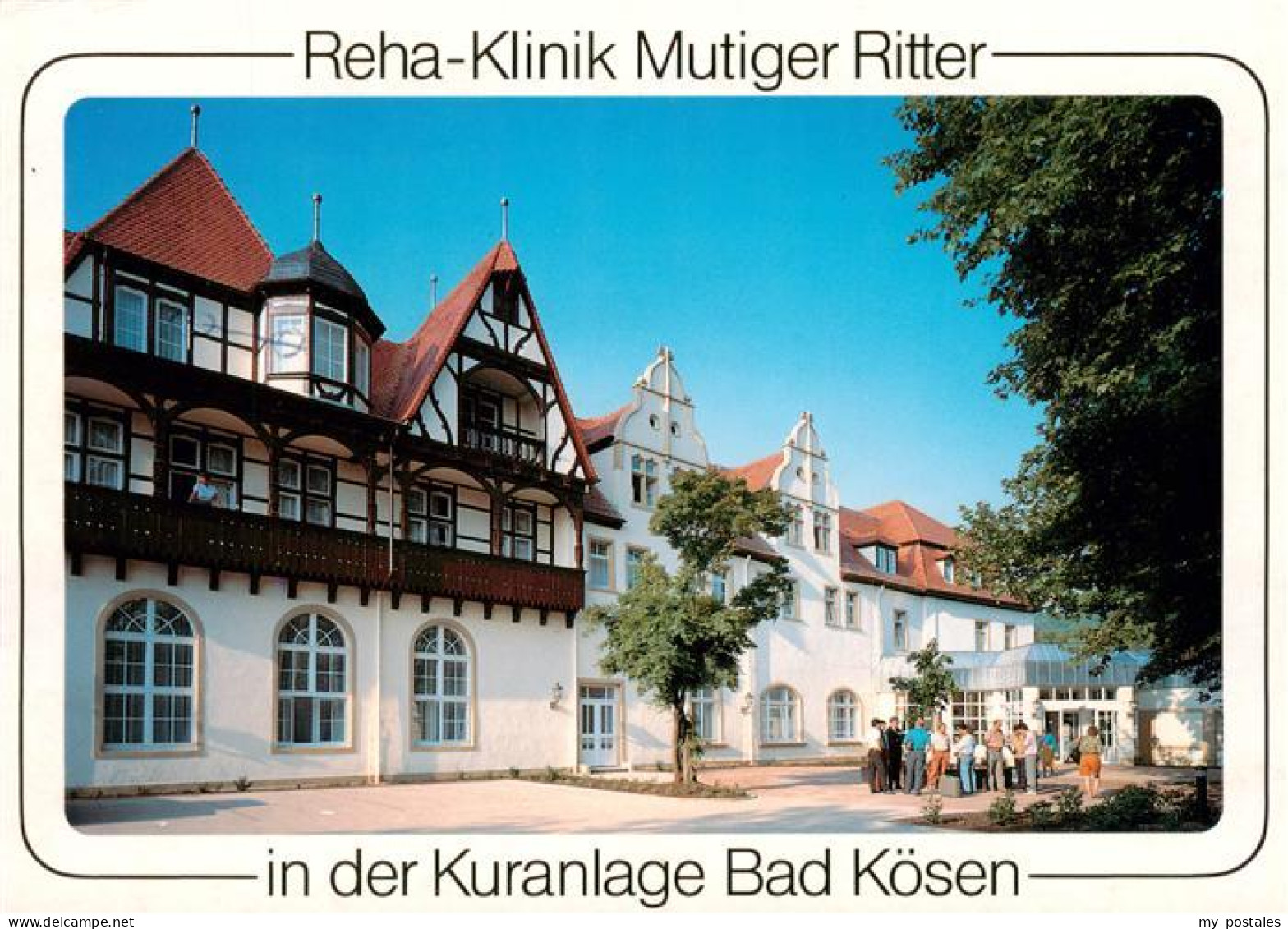 73885962 Bad Koesen Reha Klinik Mutiger Ritter In Der Kuranlage Bad Koesen - Bad Koesen