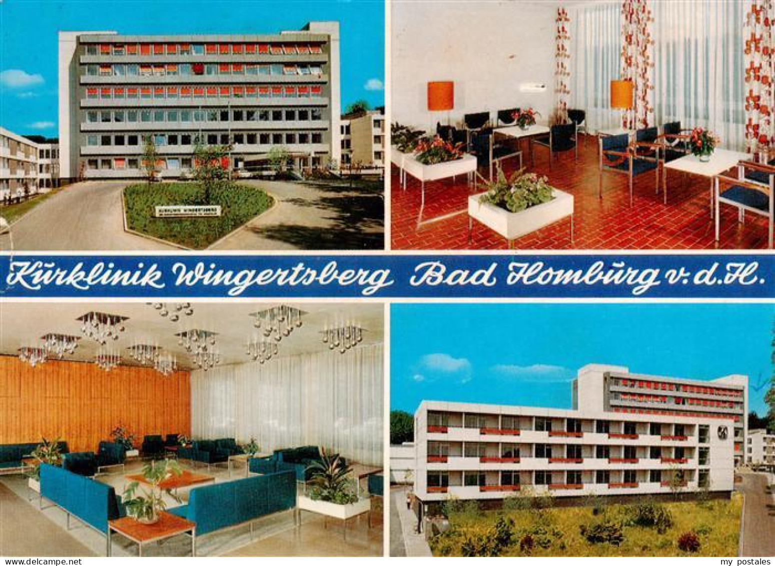 73885957 Bad Homburg Kurklinik Wingertsberg Gastraeume Bad Homburg - Bad Homburg