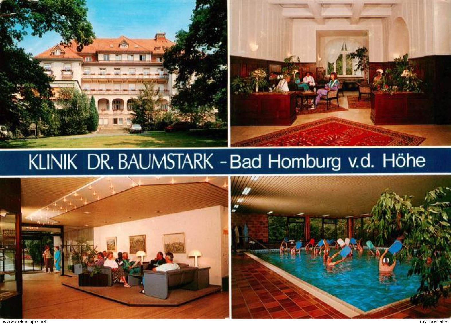 73885955 Bad Homburg Klinik Dr Baumstark Aufenthaltsraeume Hallenbad Bad Homburg - Bad Homburg