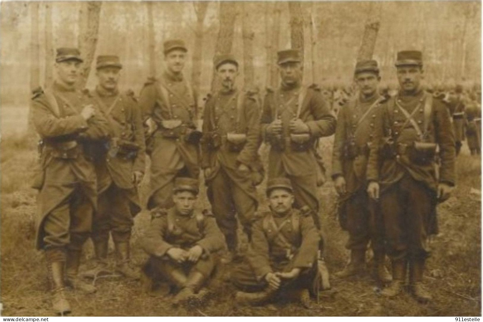 LE 117e REGIMENT DE CHASSEURS - War 1914-18