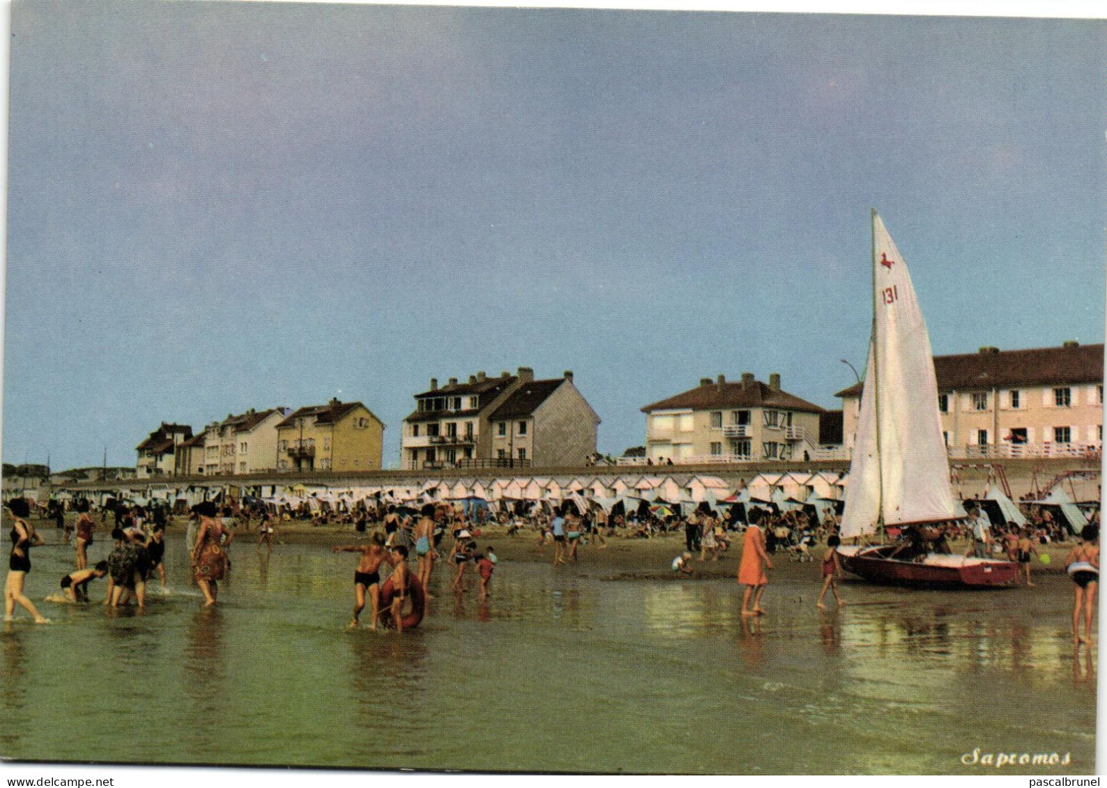 FORT MAHON -  LA PLAGE A L'HEURE DU BAIN - Fort Mahon