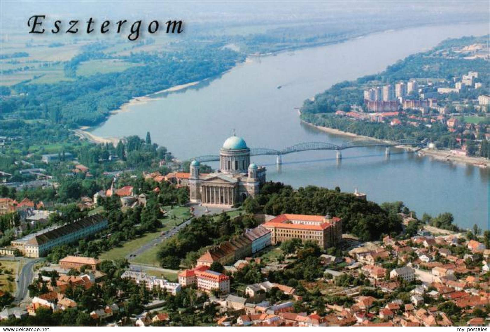 73885932 Esztergom HU Fliegeraufnahme  - Hungary