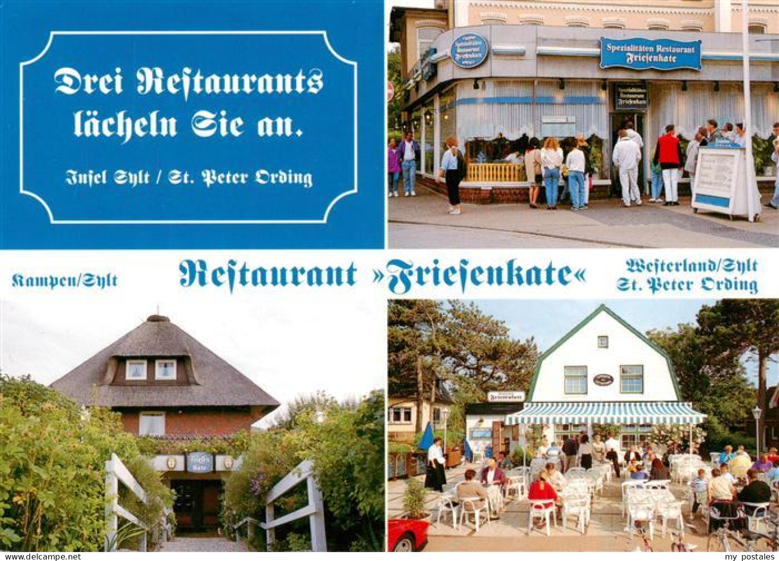 73885920 Kampen  Sylt Restaurant Friesenkate In Kampen Westerland Und St Peter O - Other & Unclassified