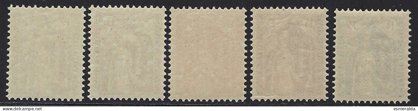 Luxembourg Yv 239/43,Caritas 1932. 5 Valeurs Tous ** /mnh - Unused Stamps