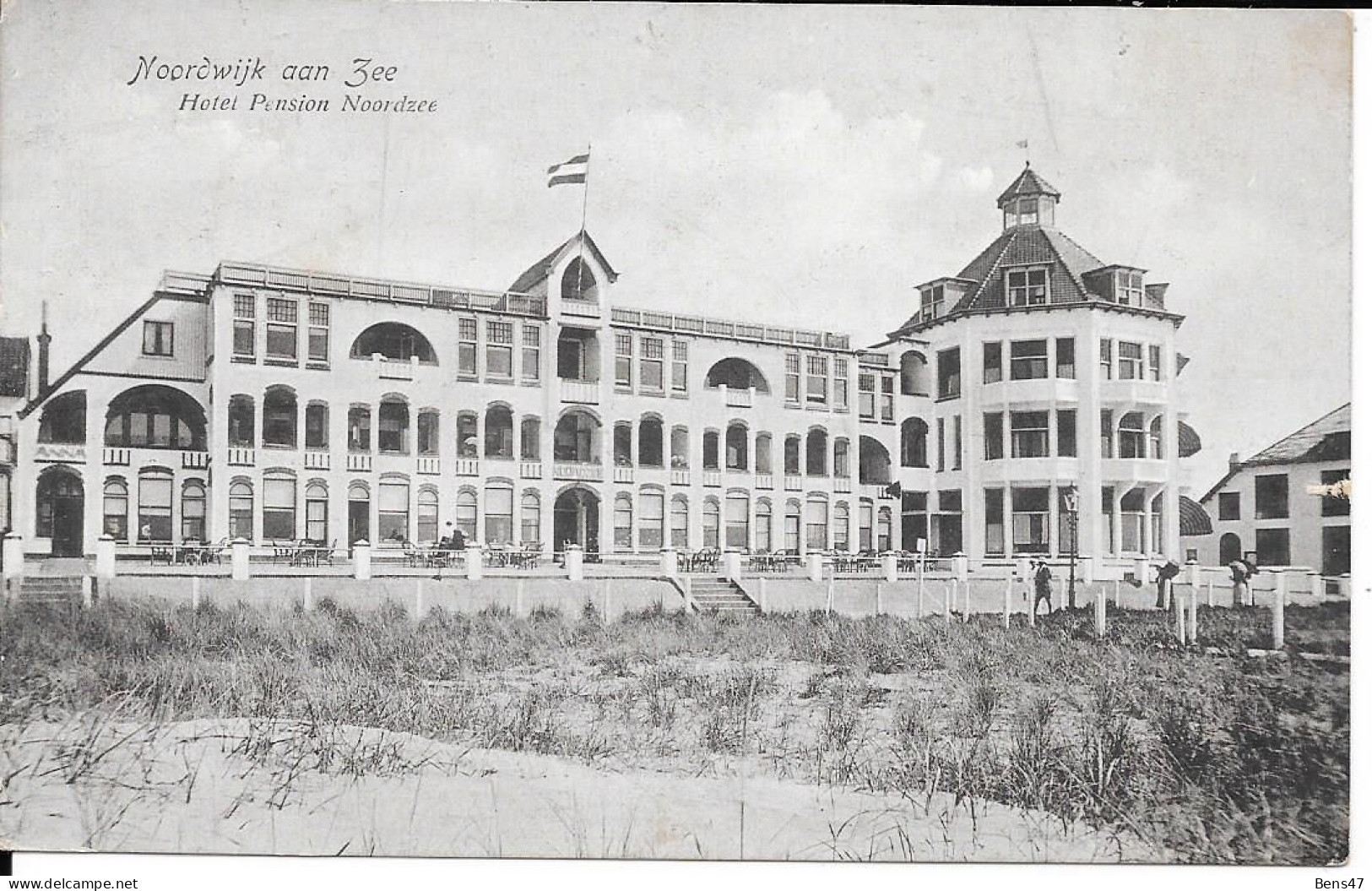 Noordwijk Aan Zee Hotel Pension Noordzee 7-10-1933 - Noordwijk (aan Zee)