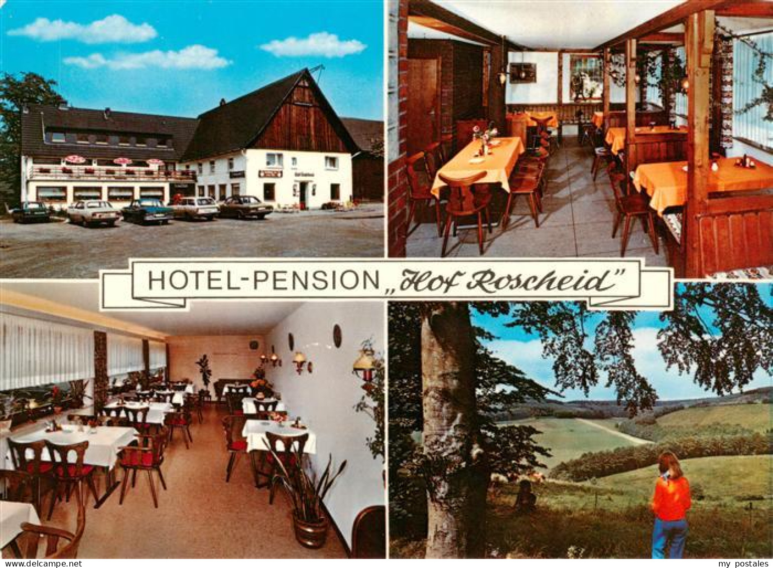 73885867 Roscheid Eifel Hotel Pension Hof Roscheid Gastraeume Panorama Roscheid  - Sonstige & Ohne Zuordnung