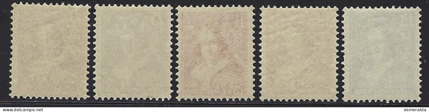 Luxembourg Yv 244/48,Caritas 1933. 5 Valeurs Tous ** /mnh - Nuevos