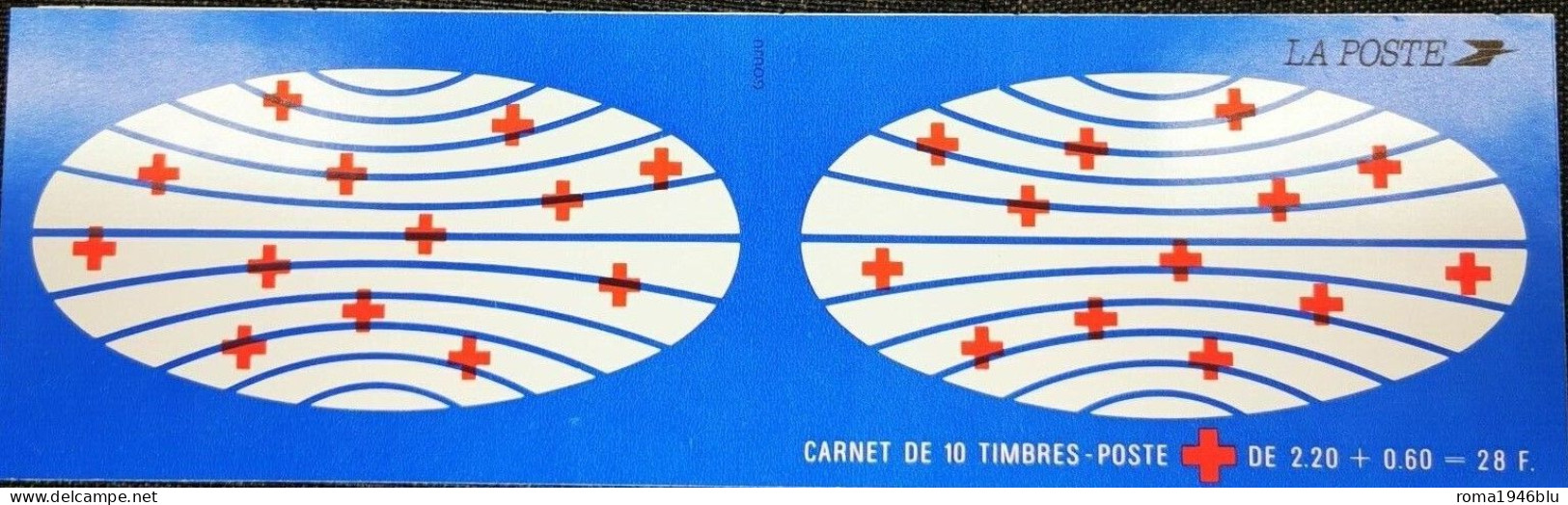 FRANCIA 1988 CARNET 125° ANNIVERSARIO CROIX -ROUGE ** MNH - Red Cross