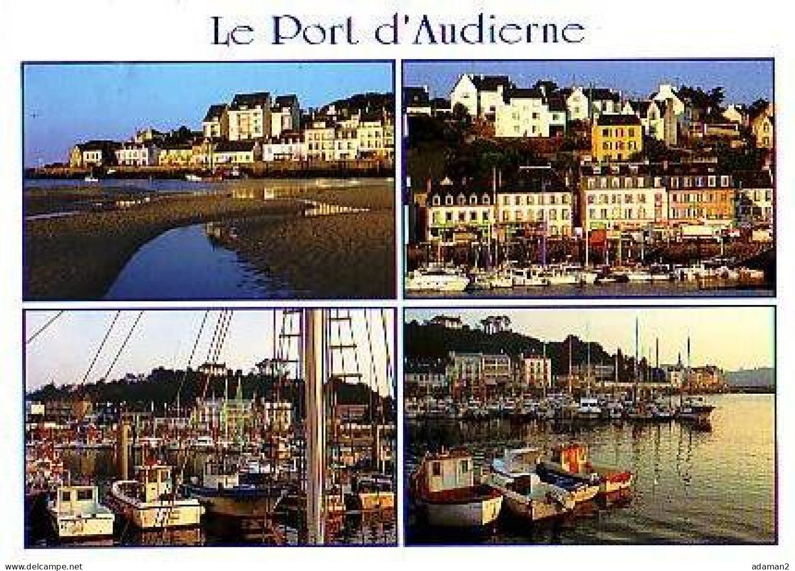 Audierne   G69          ( 4 Vues ) Le  Port - Audierne