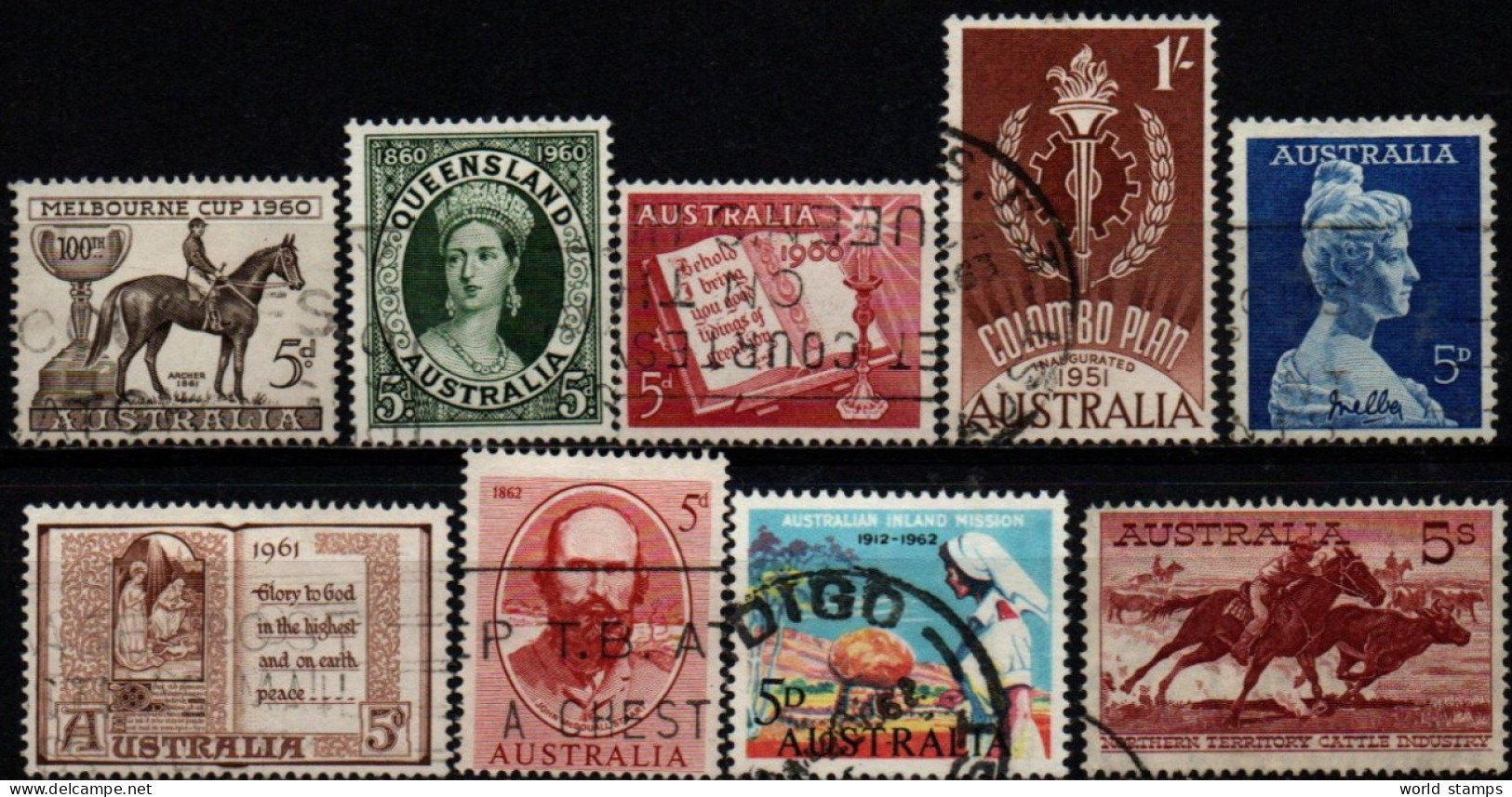 AUSTRALIE 1960-2 O - Usados