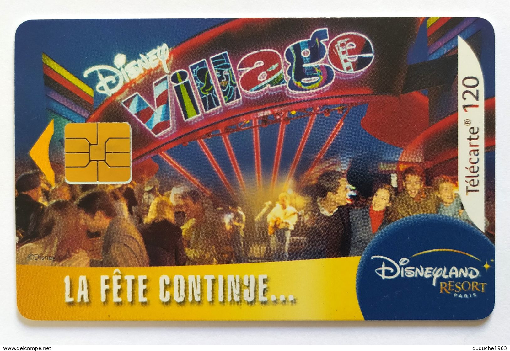 Télécarte France - Disneyland - Disney Village - Unclassified