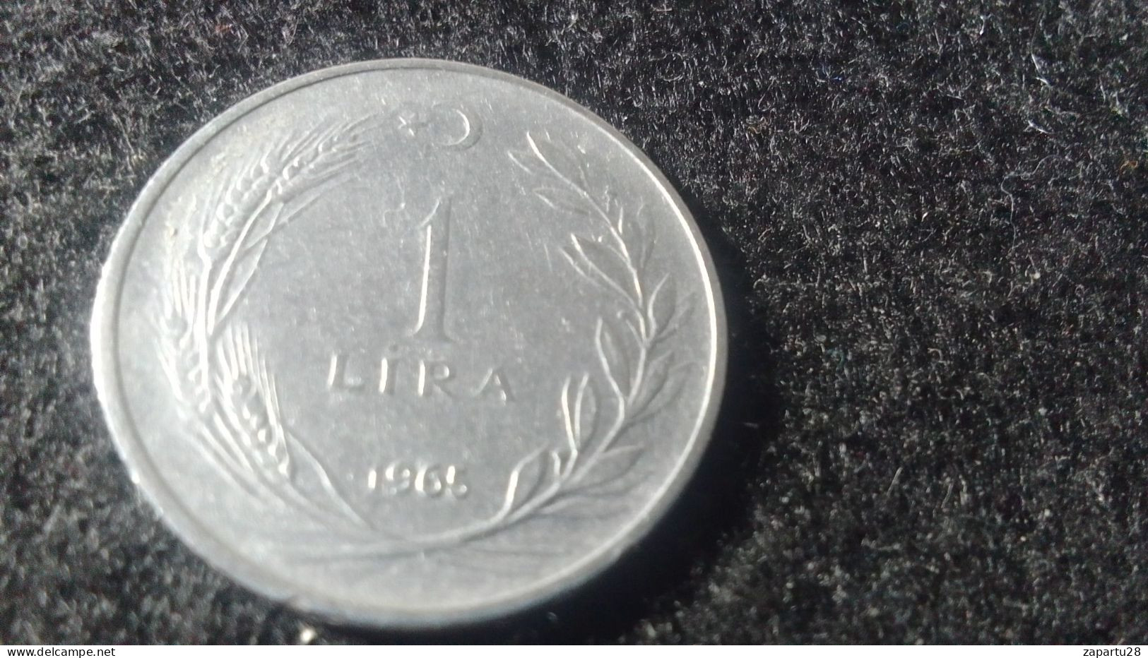 TÜRKİYE - 1965 - 1    LİRA  YÜKSEK KATALOG DEĞERİ - Türkei