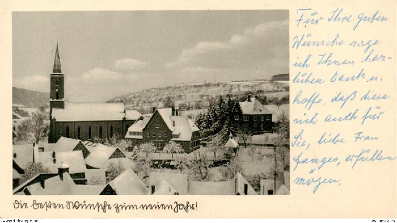 73885713 Buehl Baden Wintrpanorama Mit Kirche Buehl Baden - Buehl