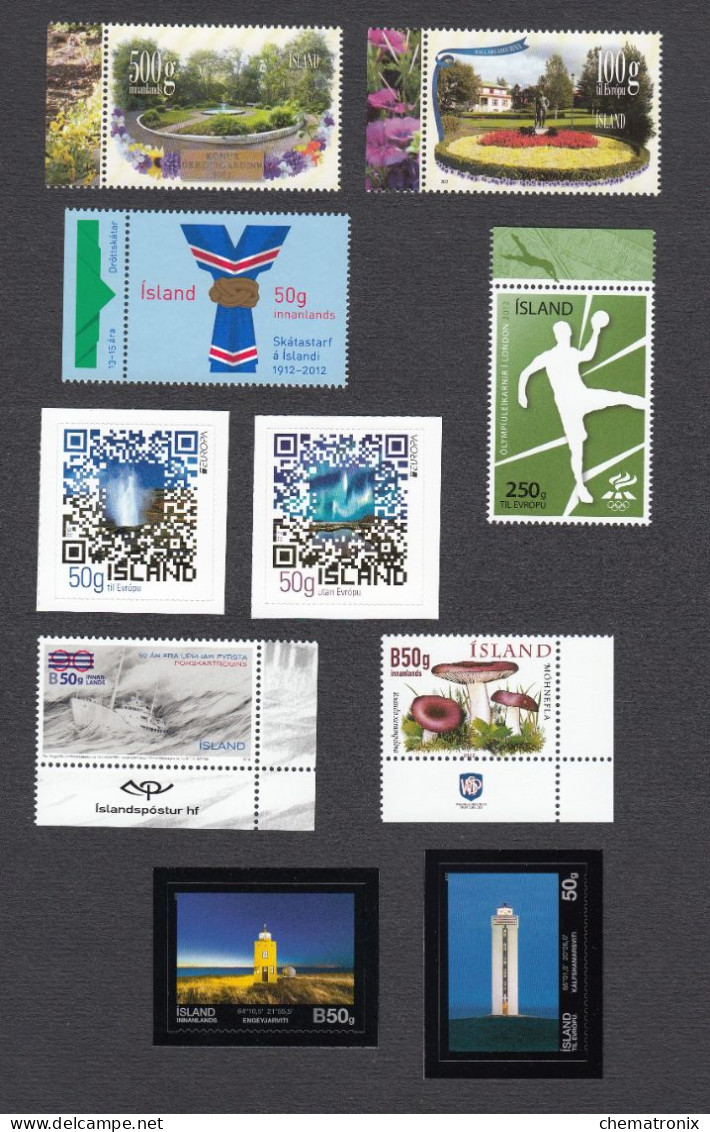 Island 2012 - Colección -  MNH ** - Années Complètes