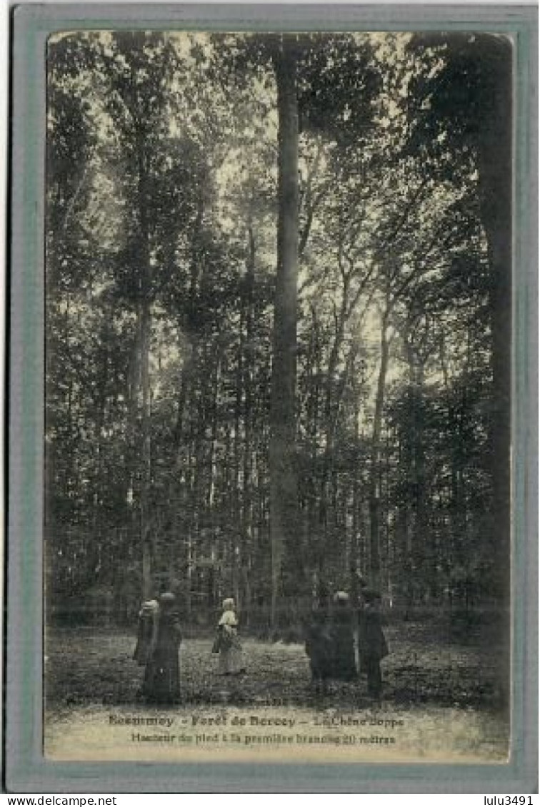 CPA  (72) ECOMMOY - Thème: ARBRE - Le Chêne Boppe Dans Le Forêt De Bercey - 1920 - Ecommoy