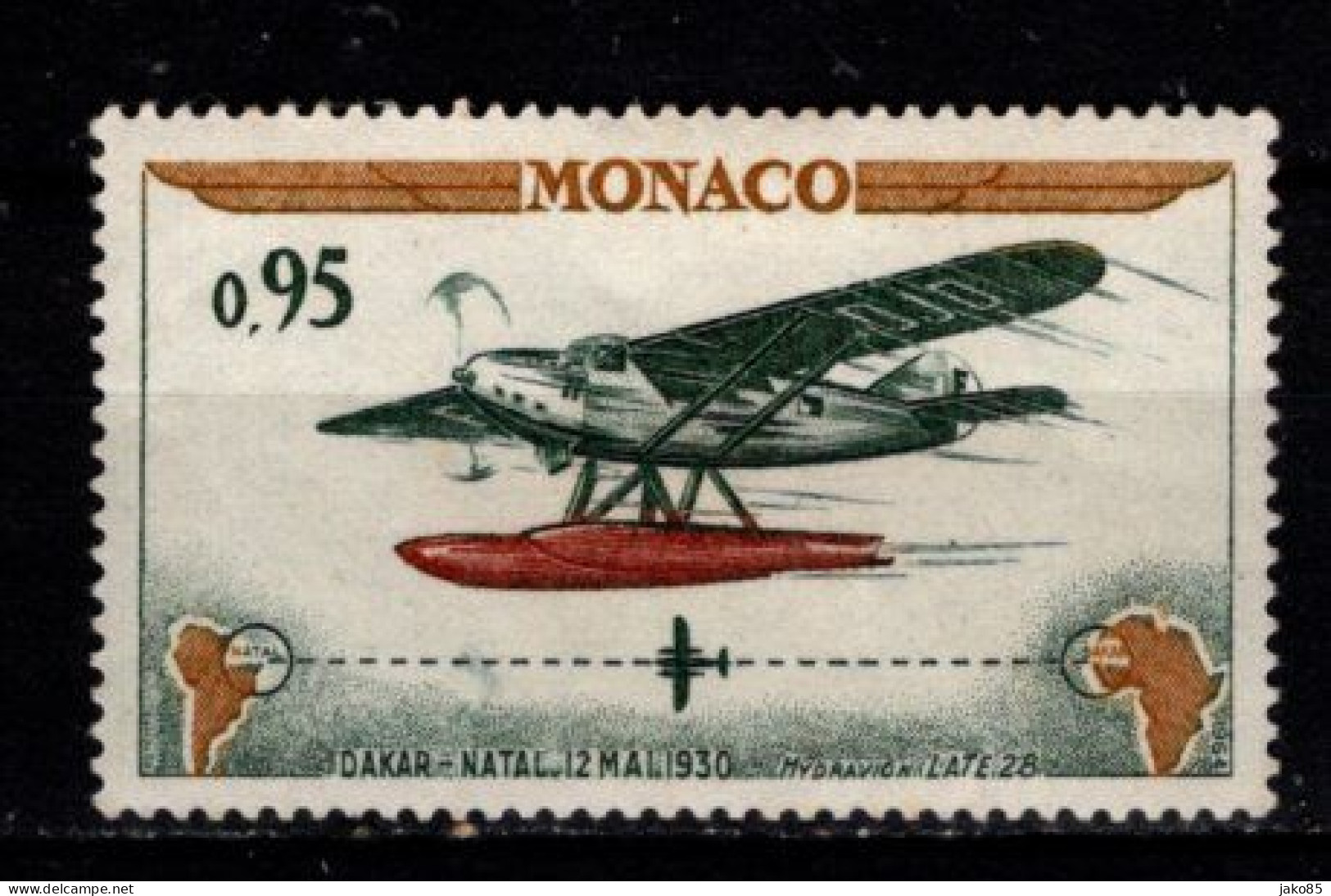 - MONACO - 1964 - YT N° 650 - ** - Rally Aérien De Monaco - Used Stamps