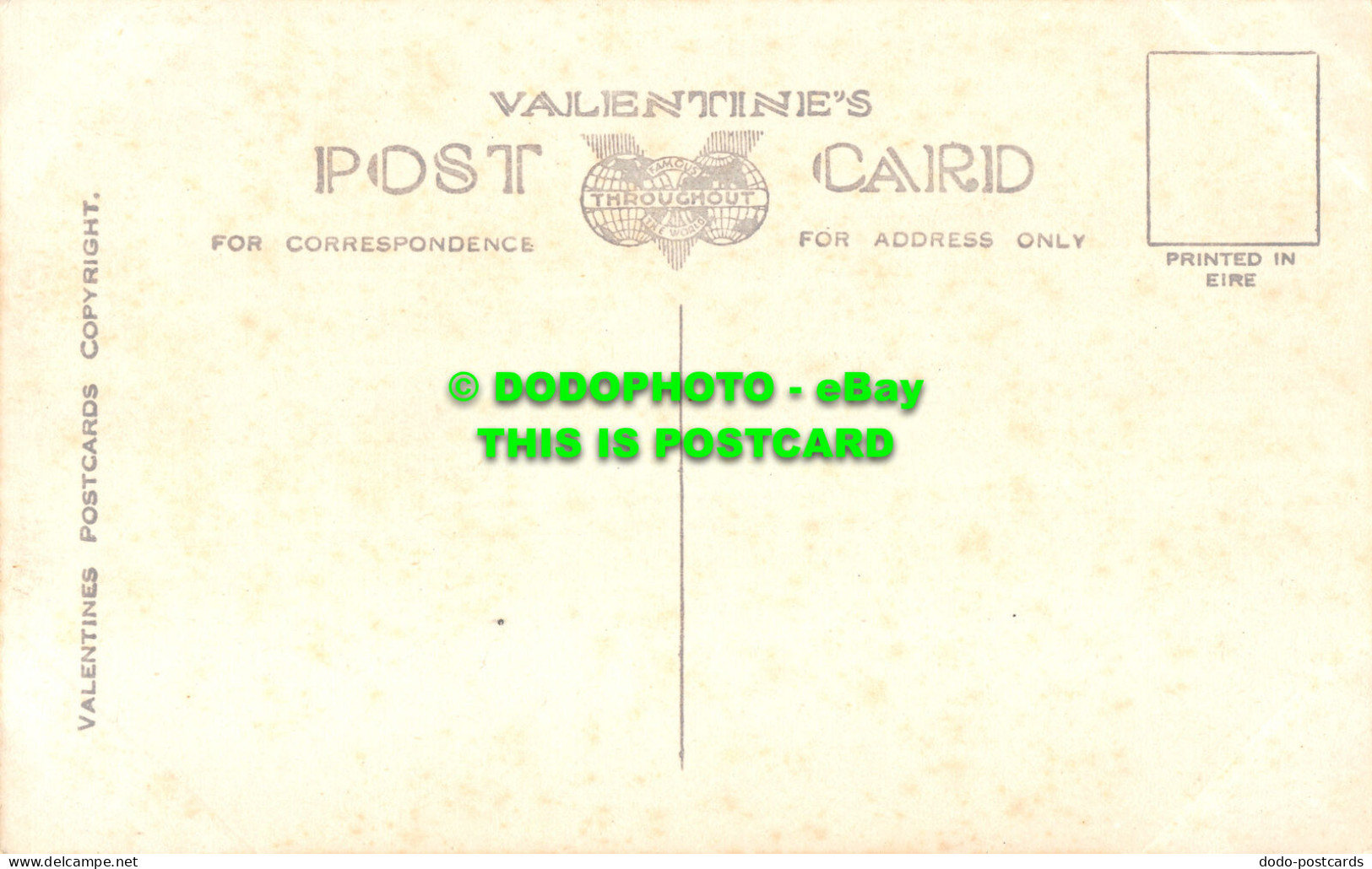 R506602 28772. Colleen Bawn Rock. Killarney. Valentines Postcards - Welt