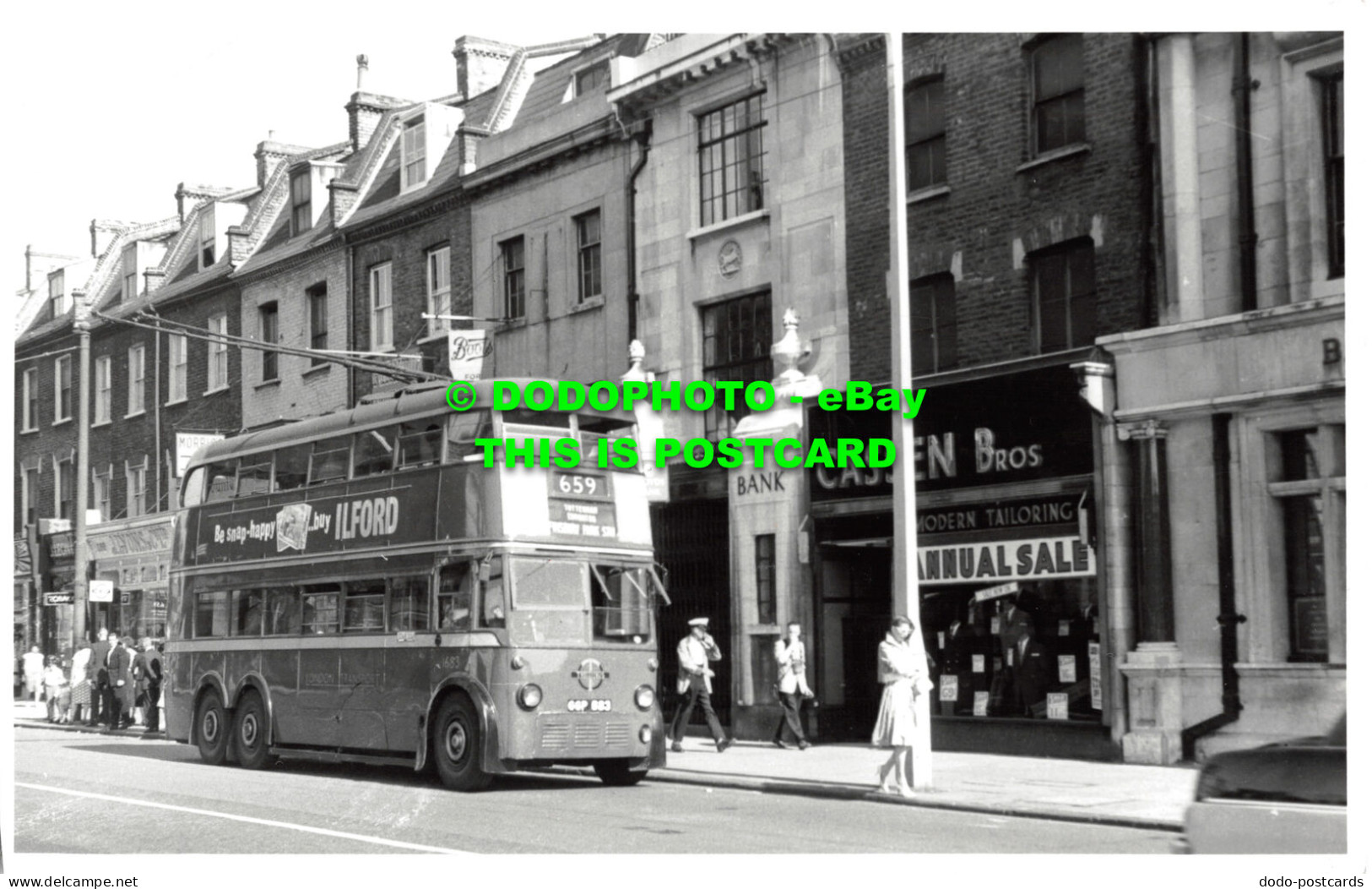 R506279 Bus. 1683. 659. J. Wills. ICC. Tramways Trust - Welt