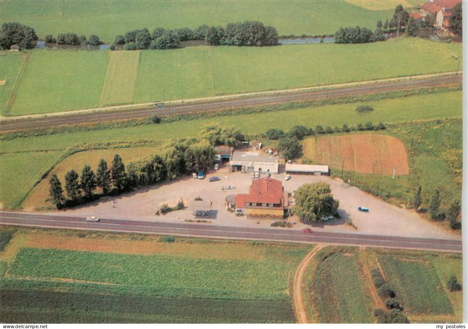 73885550 Rothenkirchen Huenfeld Rasthaus Haunetal Fliegeraufnahme Rothenkirchen  - Sonstige & Ohne Zuordnung