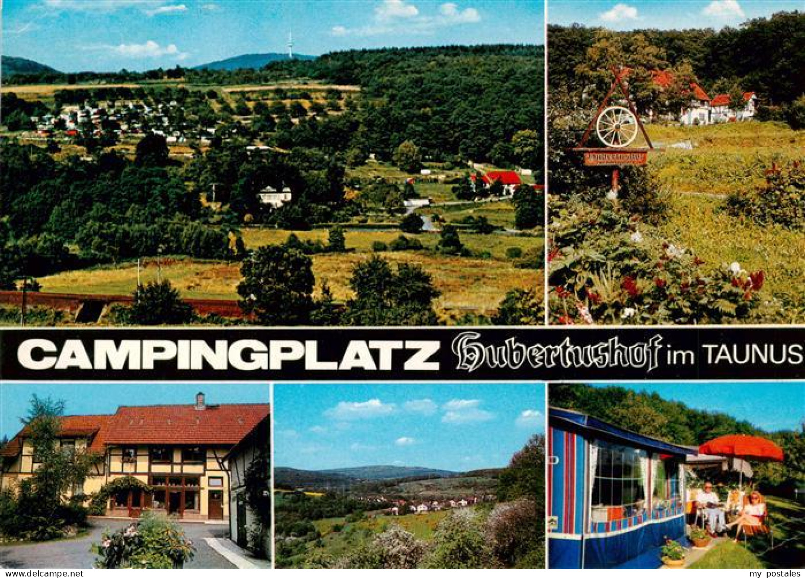 73885549 Niederjosbach Campingplatz Hubertushof Panorama Teilansichten Niederjos - Sonstige & Ohne Zuordnung