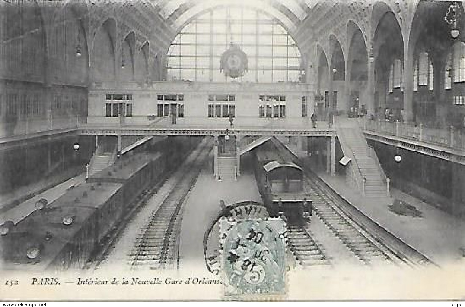 CPA Paris Intérieur De La Nouvelle Gare D'Orléans - Orsay - Paris (07)