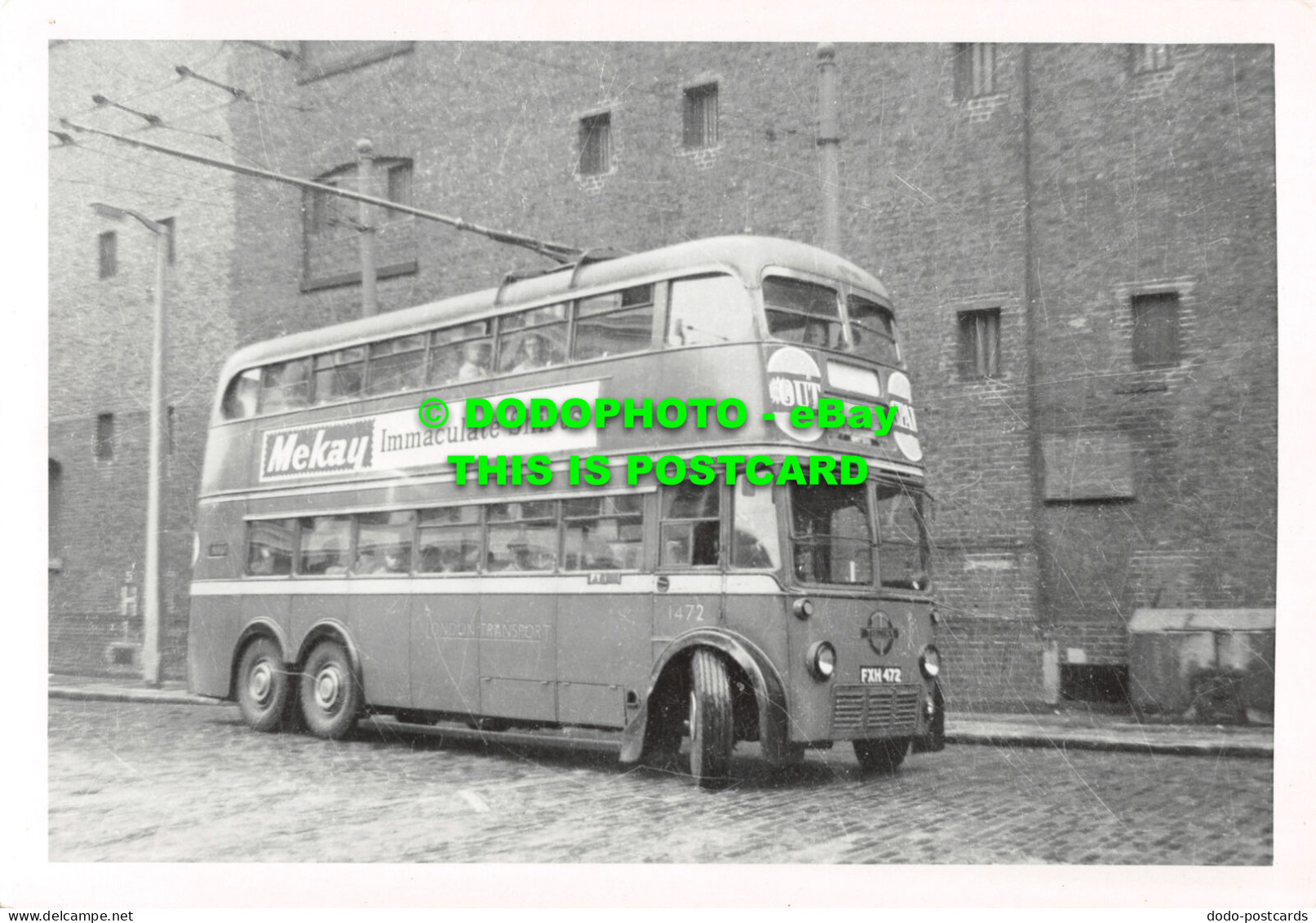 R506282 London Docks Terminus. Postcard. 1961 - Andere & Zonder Classificatie