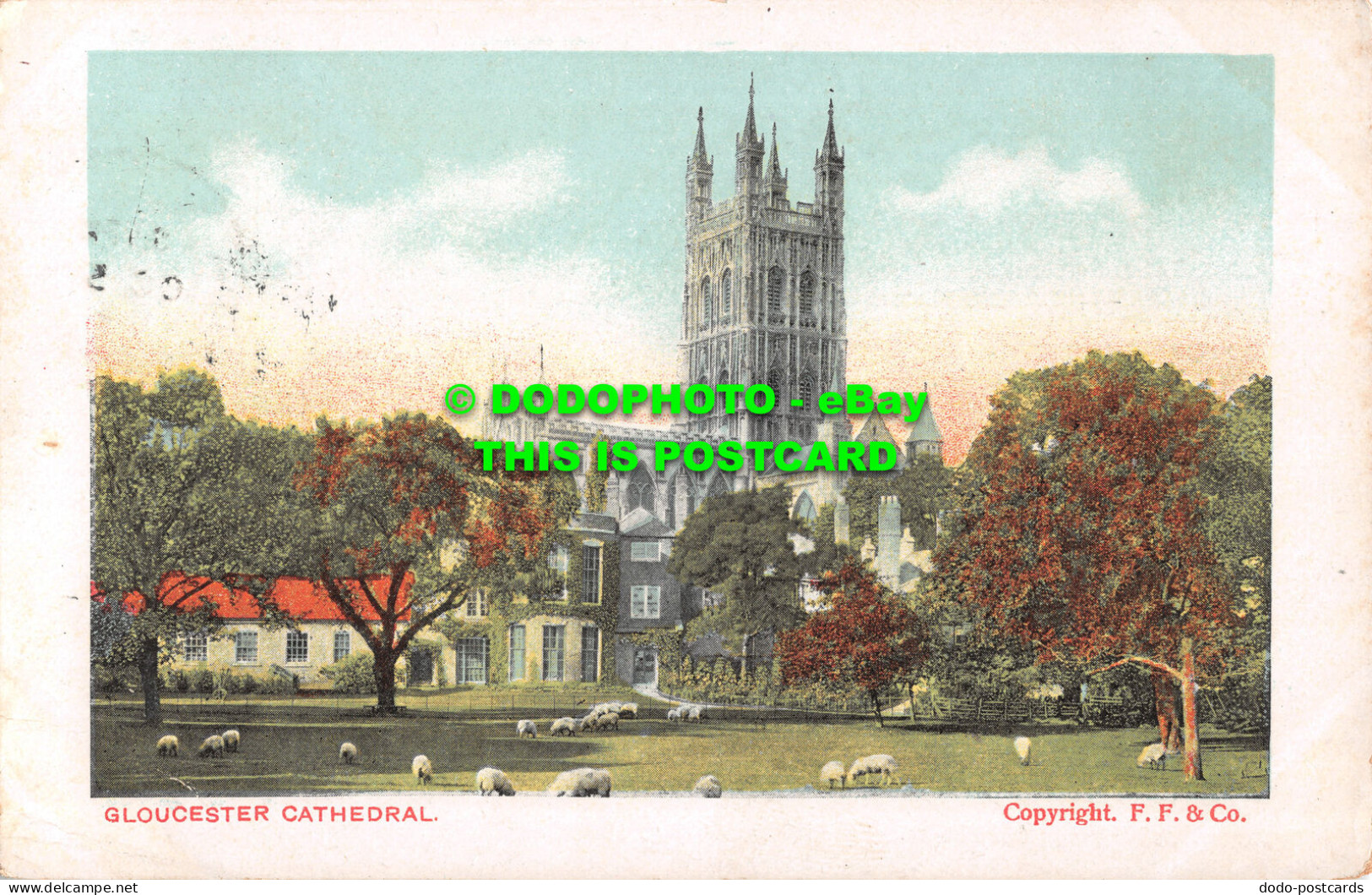R506614 Gloucester Cathedral. F. F. 1904 - Welt