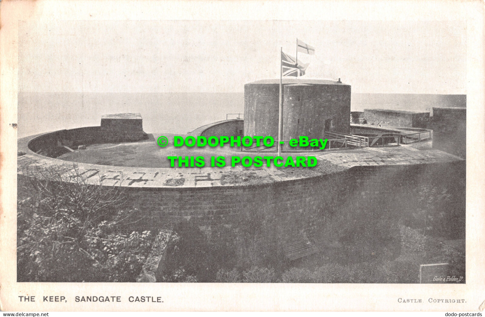 R506615 The Keep. Sandgate Castle. Castle Copyright. Gale And Polden - World